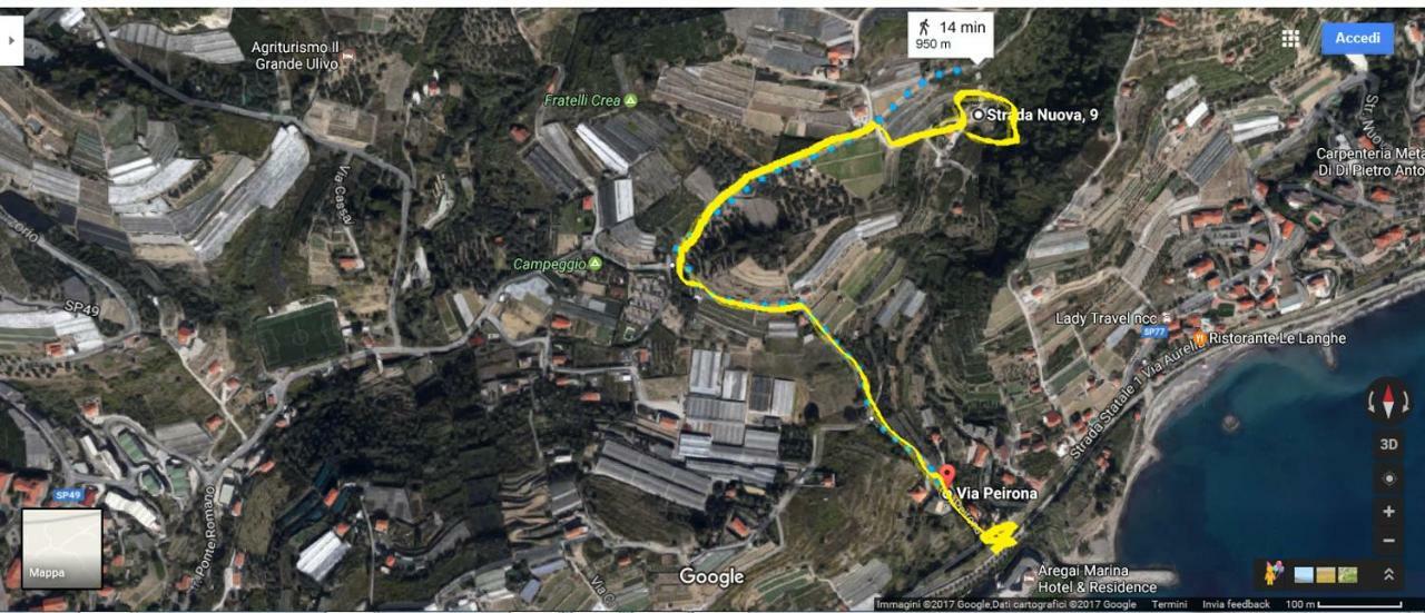 Villa Del Mare Ligure Elvezia Santo Stefano al Mare Eksteriør bilde