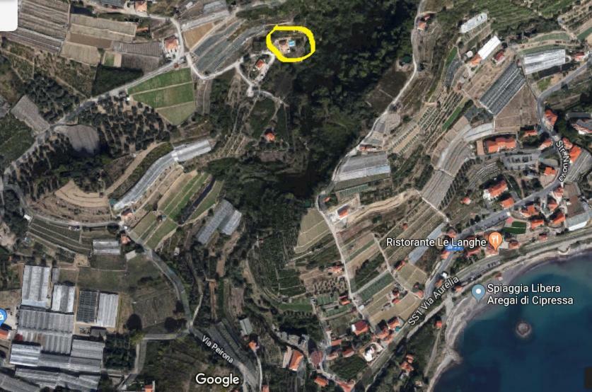 Villa Del Mare Ligure Elvezia Santo Stefano al Mare Eksteriør bilde