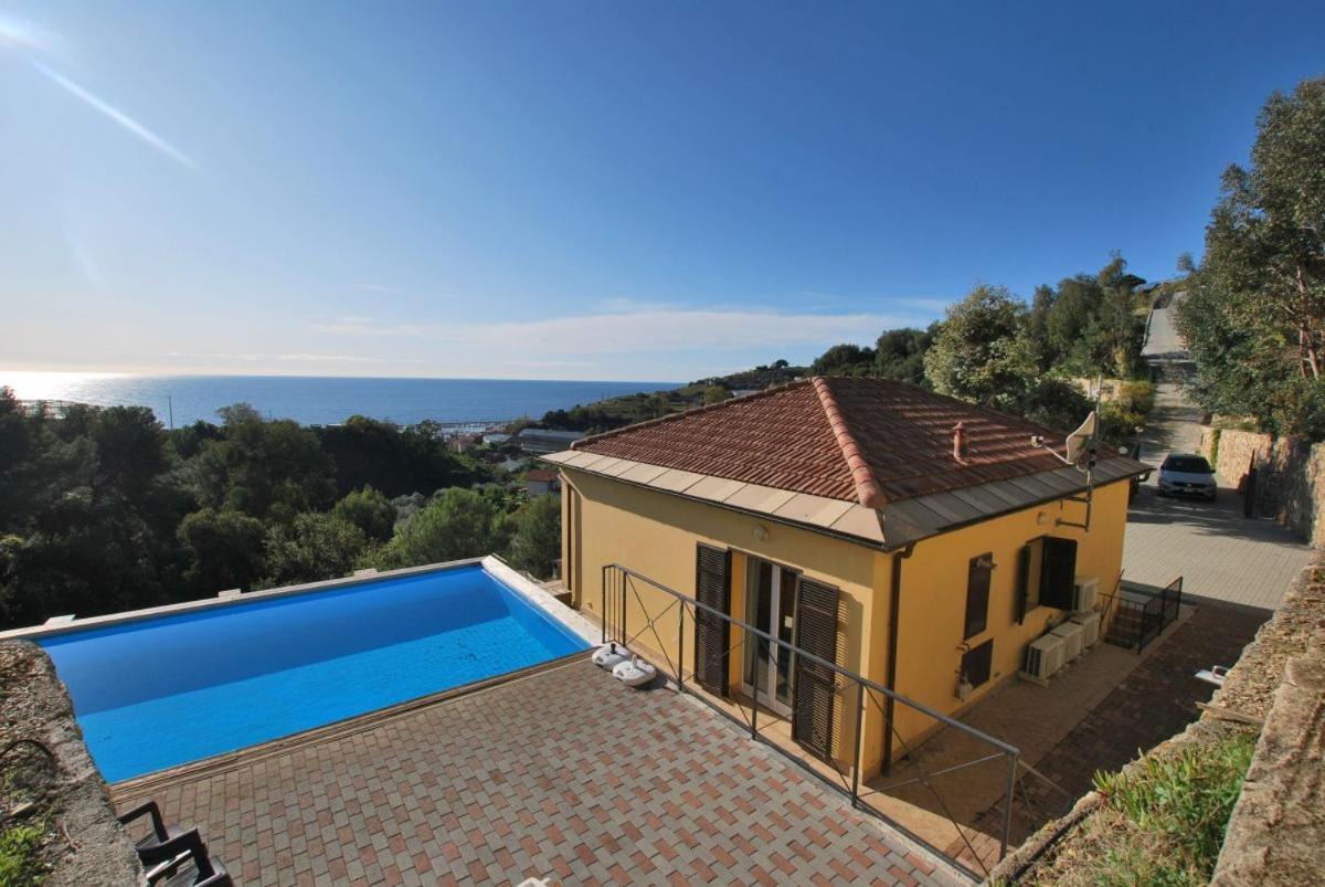 Villa Del Mare Ligure Elvezia Santo Stefano al Mare Eksteriør bilde